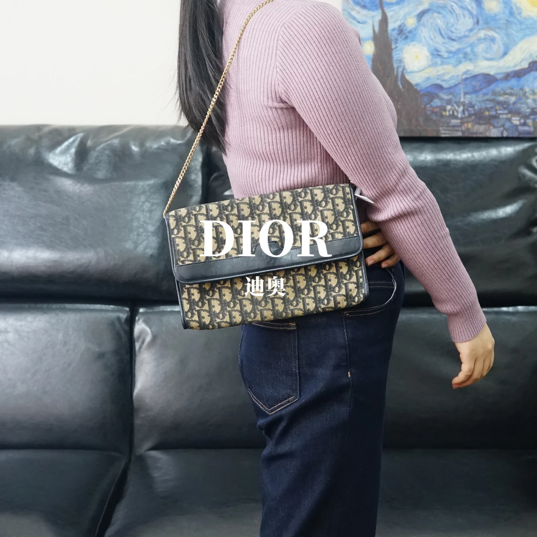 95新 DIOR/迪奥 老花单肩包/FYSP12415512/5512