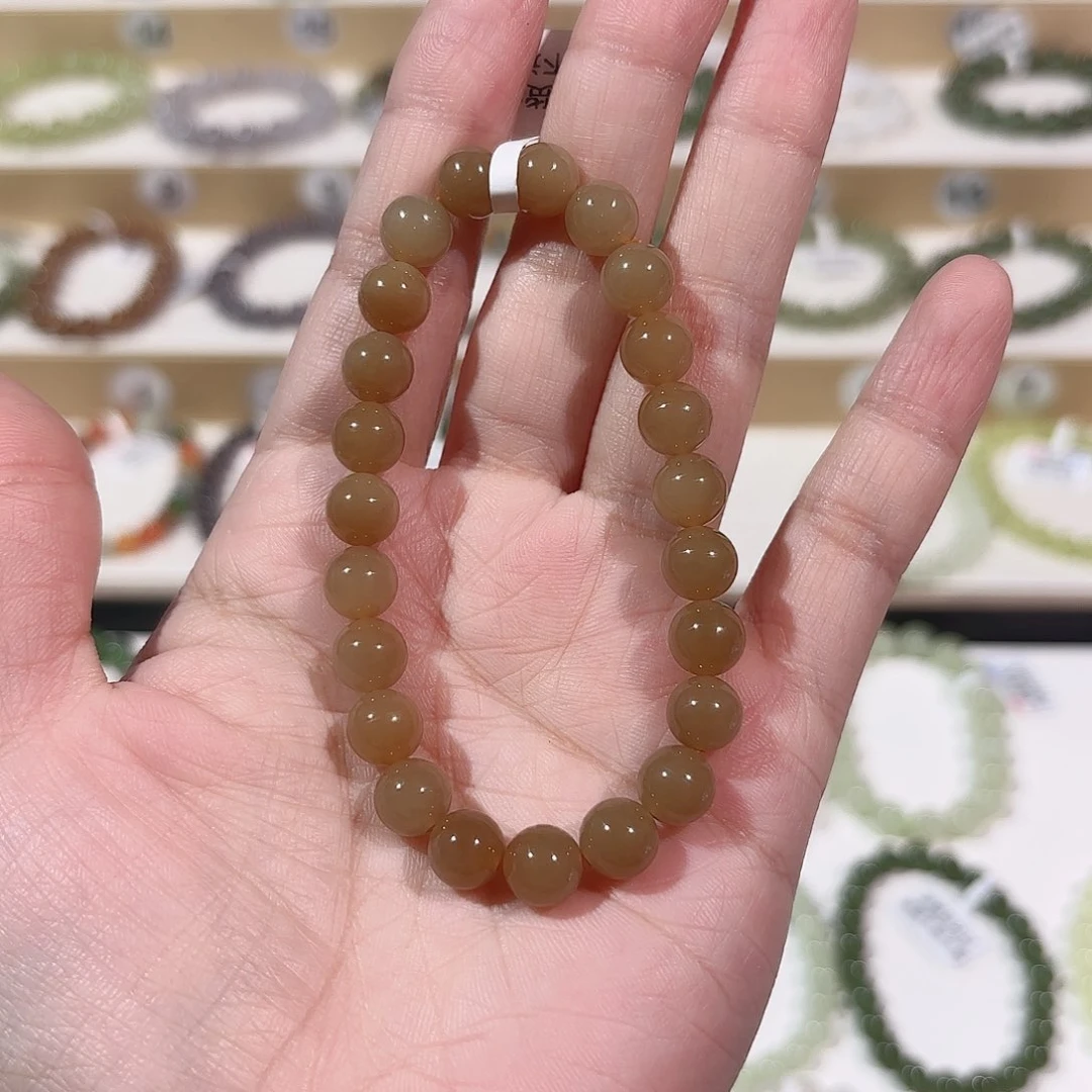 和田玉手链未镶嵌a