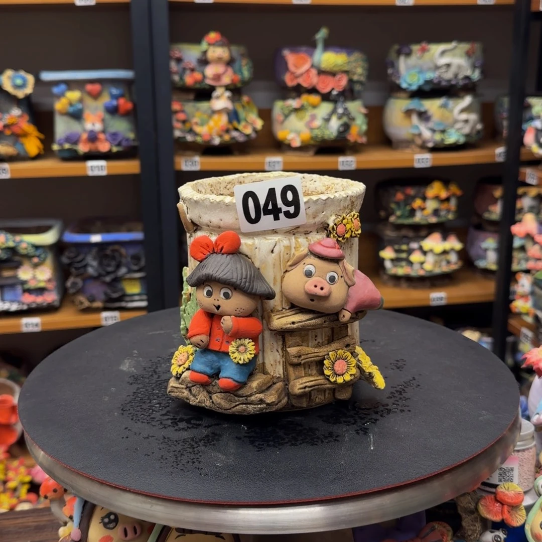 【闪购商品】粗陶手捏