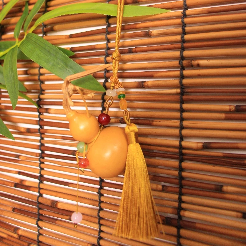 车挂车载挂件单颗精品带龙头小葫芦手工编织壁饰挂饰墙上装饰品