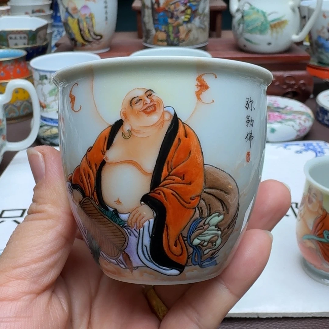 景德镇手工手绘展示