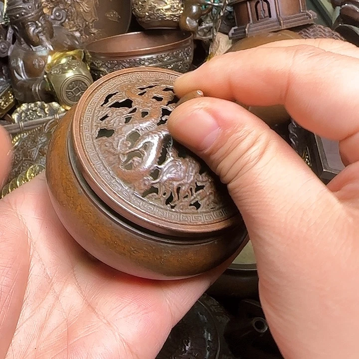 铜器办公室茶室摆件