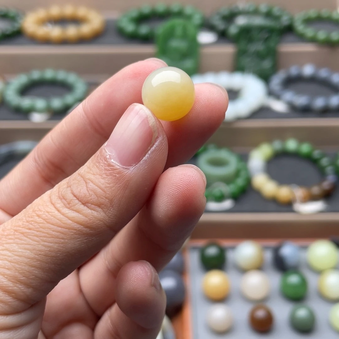 和田玉未镶嵌手链12