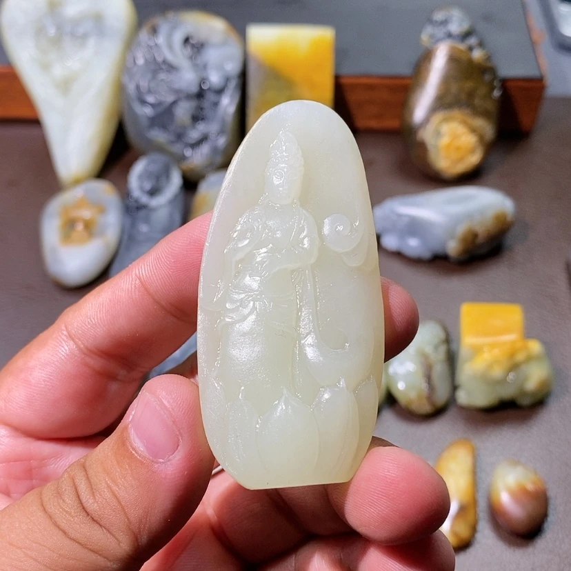 【闪购商品】和田玉未镶嵌颈饰千*定制