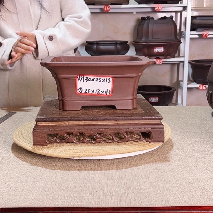 紫砂花盆紫砂花盆