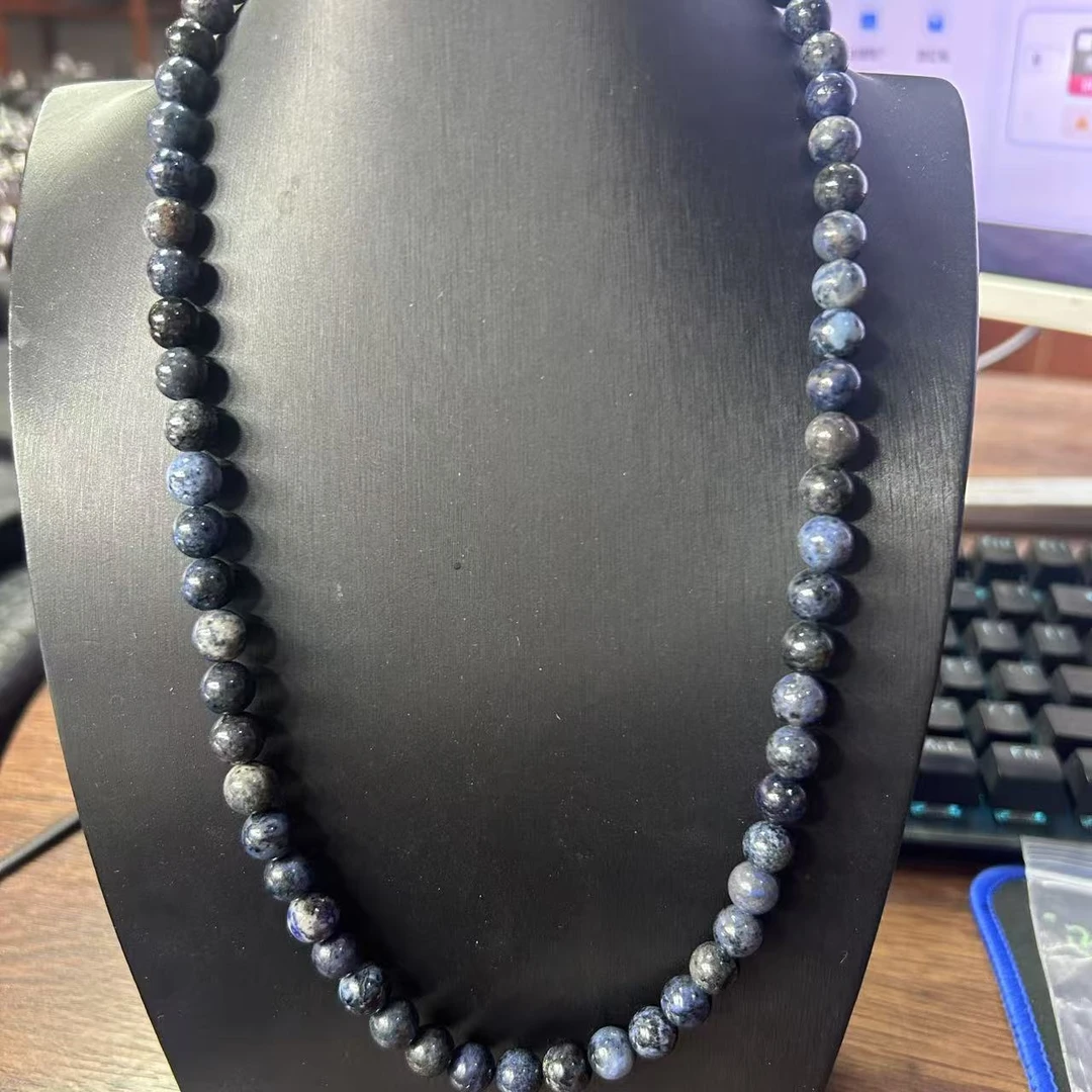 老四精选 蓝舒圆珠项链