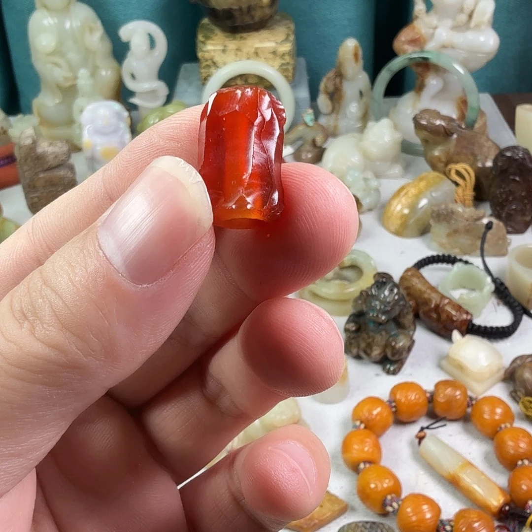 南***士和田玉（糖玉）未镶嵌挂件