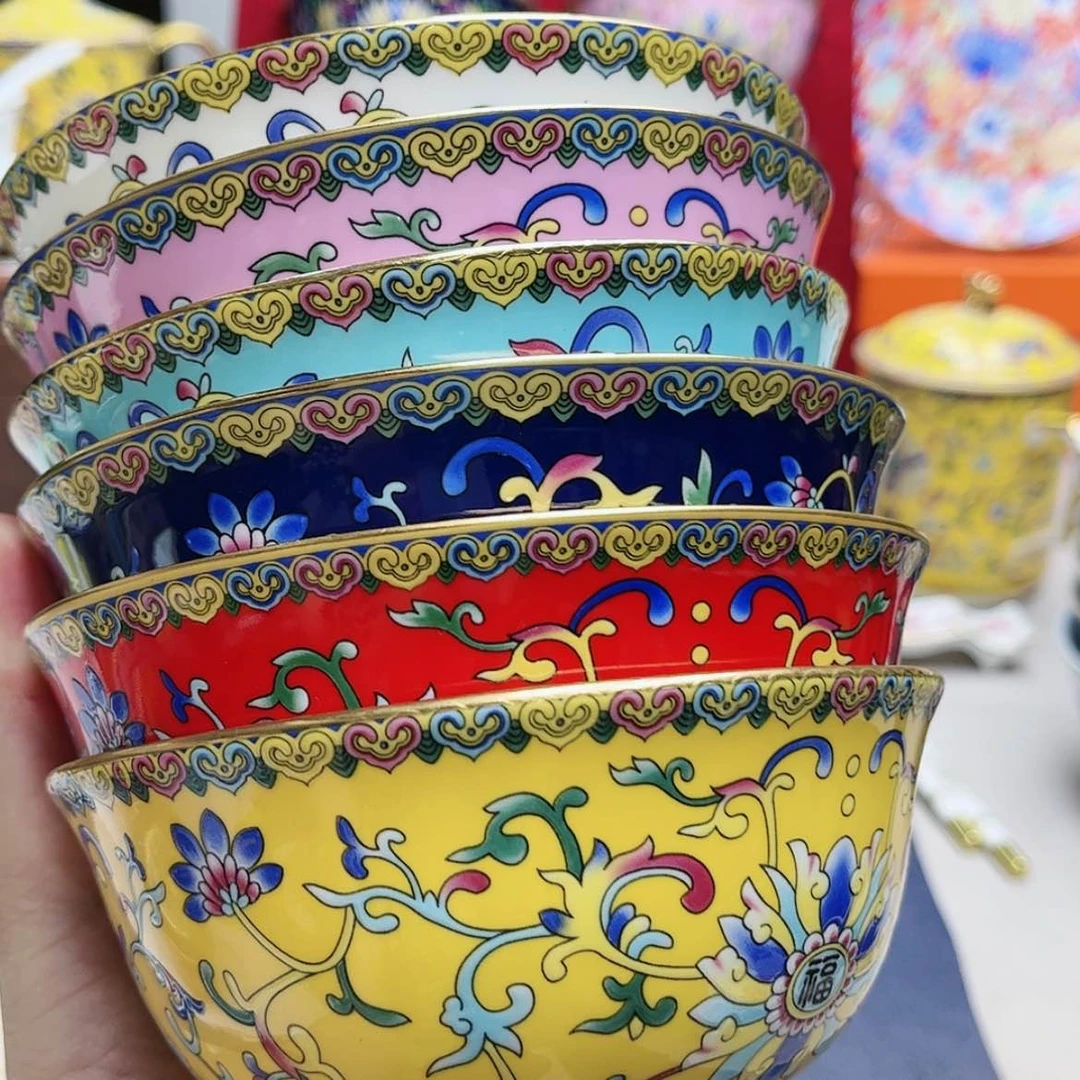 【闪购商品】珐琅5寸6个…………