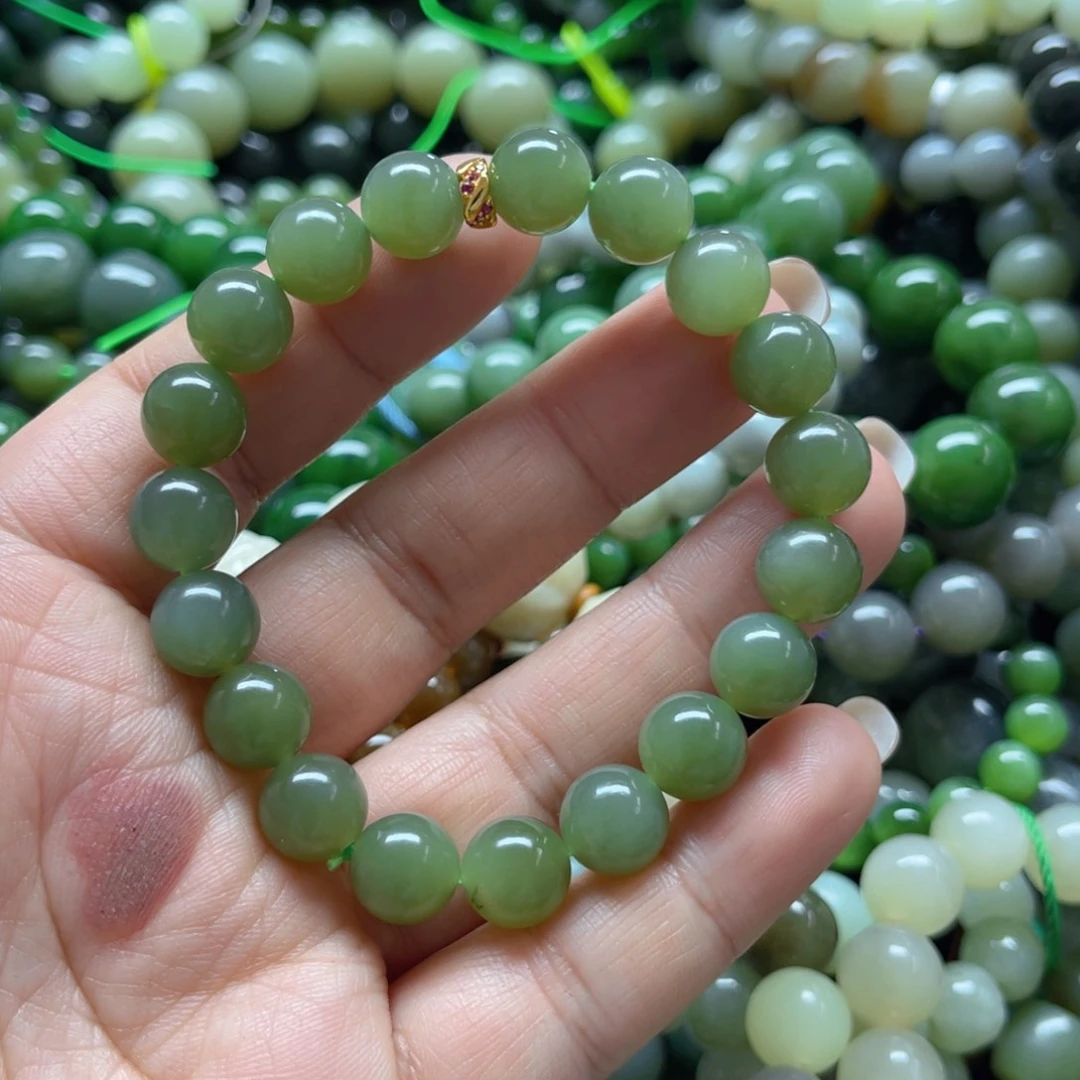 和田玉手链未镶嵌