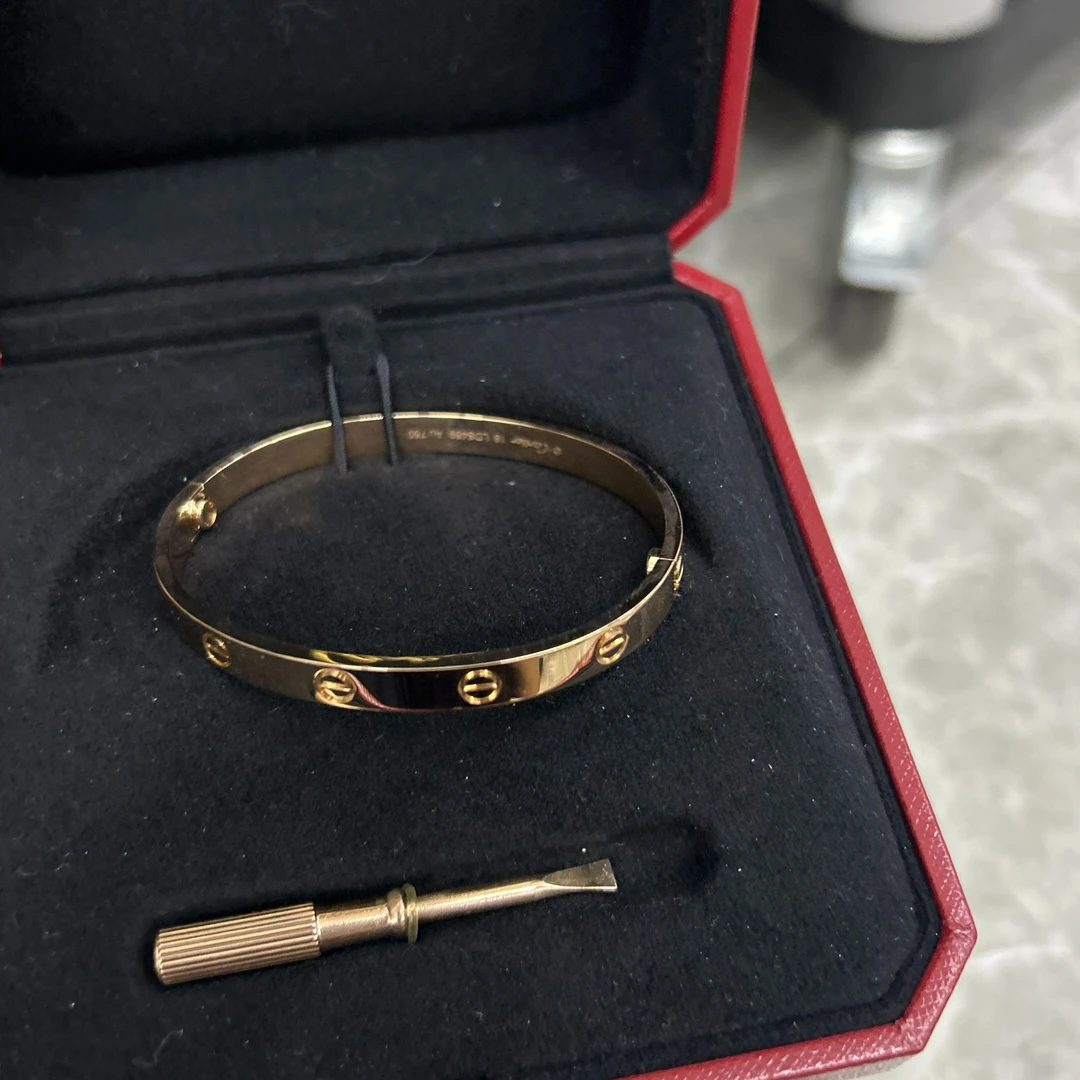 95新 Cartier/卡地亚 安洁利严选手镯/0002646全款32800