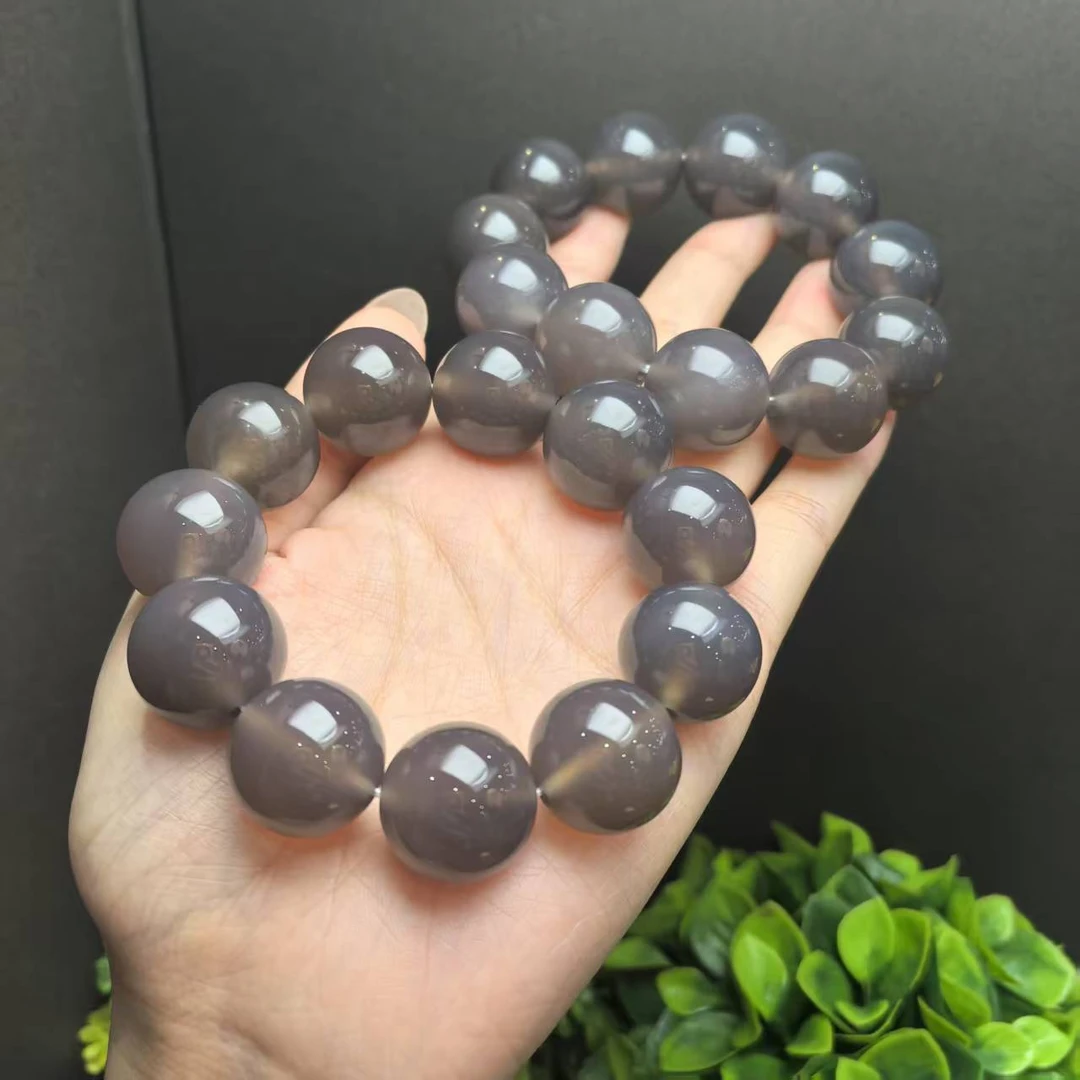 S1426【百百福珠宝】黑冰玛瑙手串-多样性发货只发一件