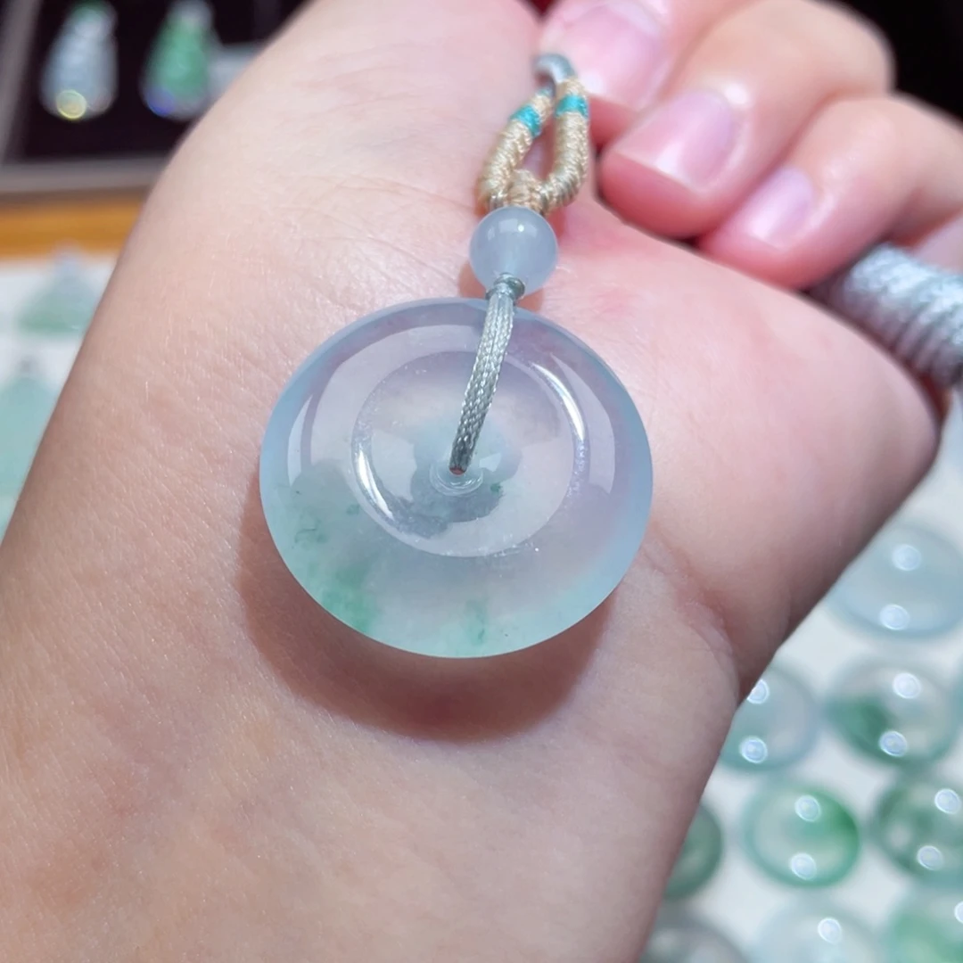 颈饰未镶嵌翡翠扣子