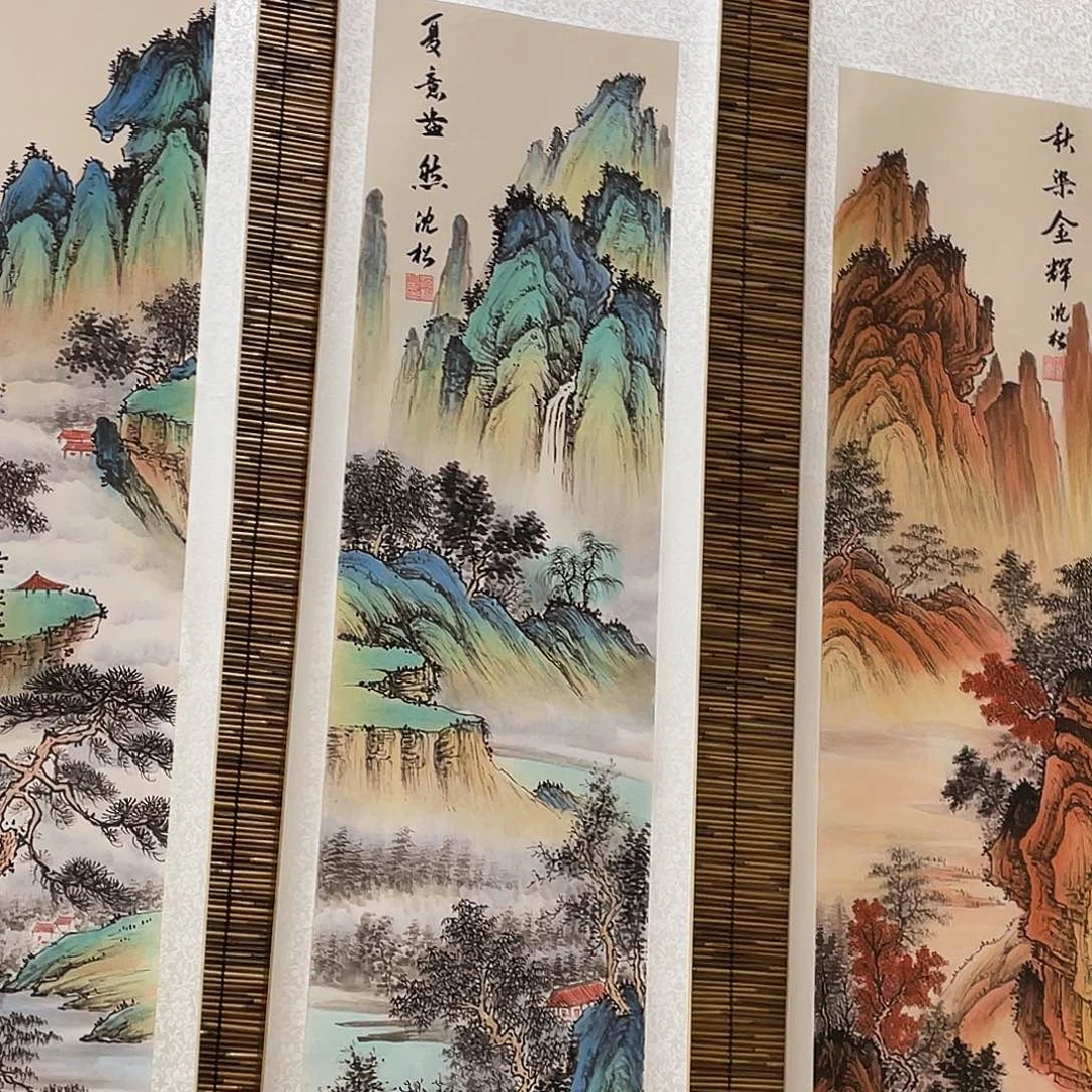 国画老师手笔手绘作品n
