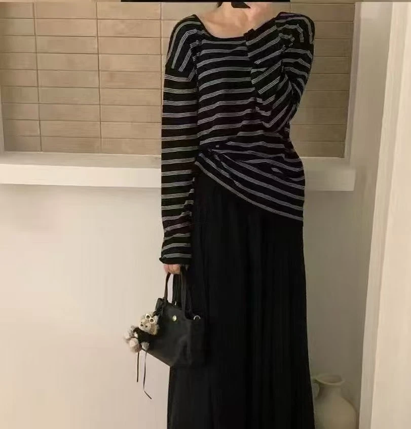 高品质两面穿针织衫8909