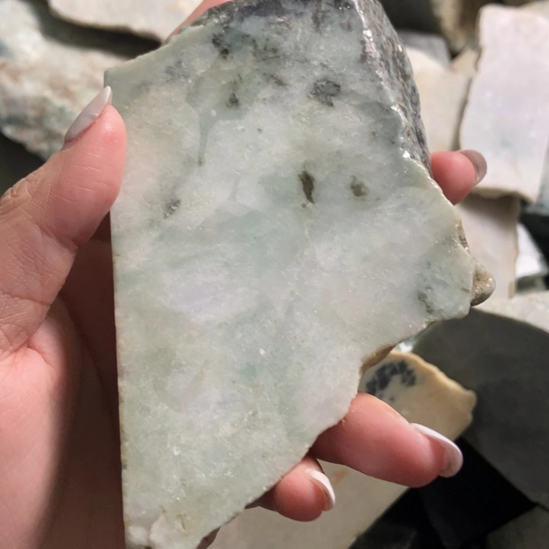 翡翠未镶嵌挂件天然翡翠