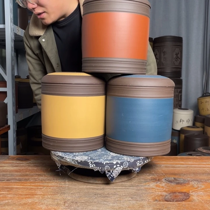 紫砂茶叶罐茶叶罐