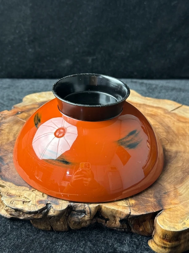 回流漆器碗吃饭可以