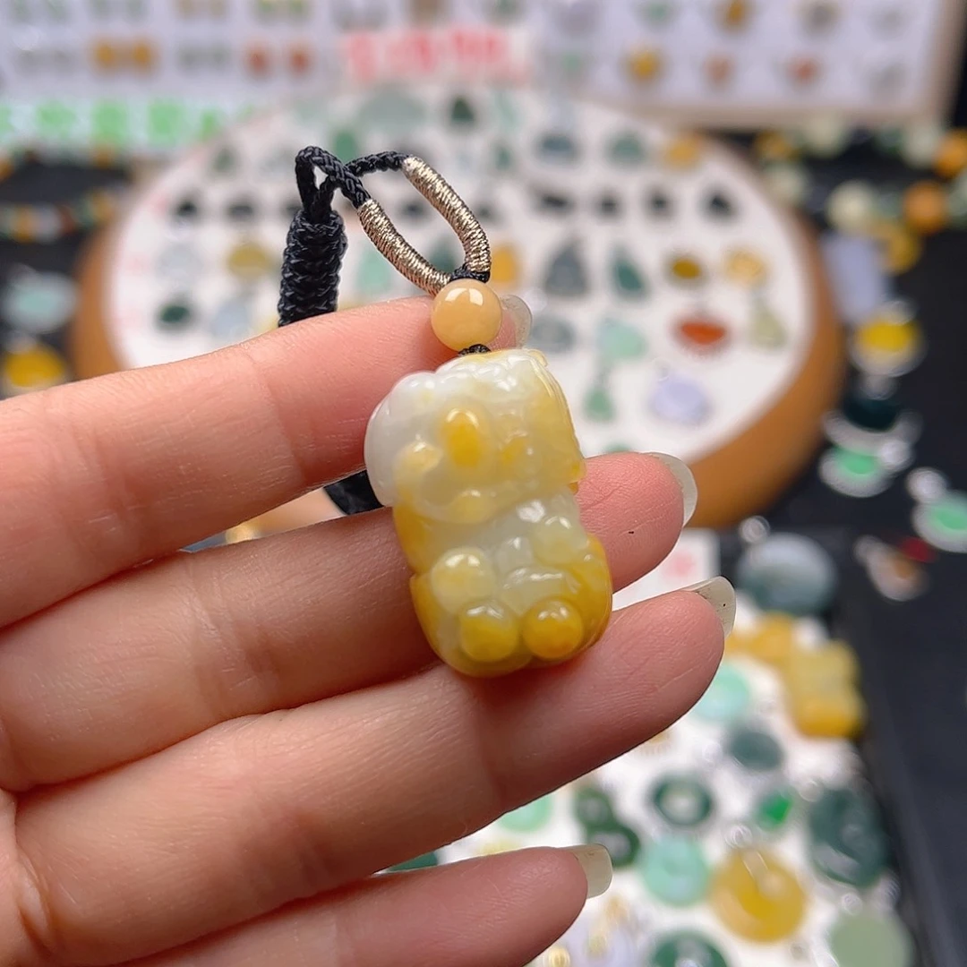 【闪购商品】翡翠颈饰未镶嵌吊坠