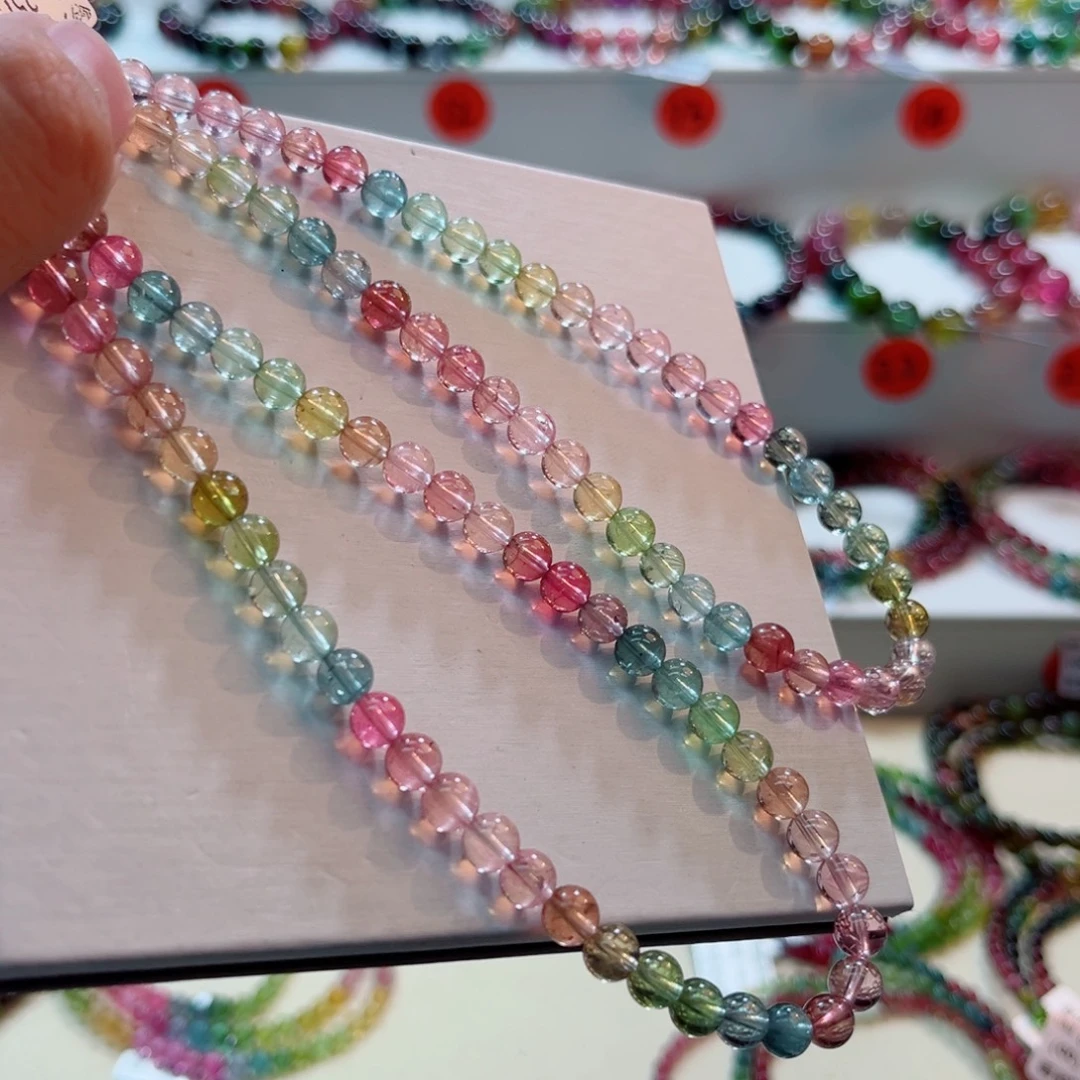 未镶嵌碧玺手链碧玺