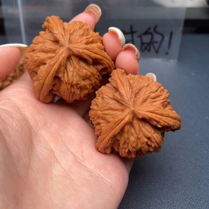 迟***遇吊坠文玩核桃白狮子