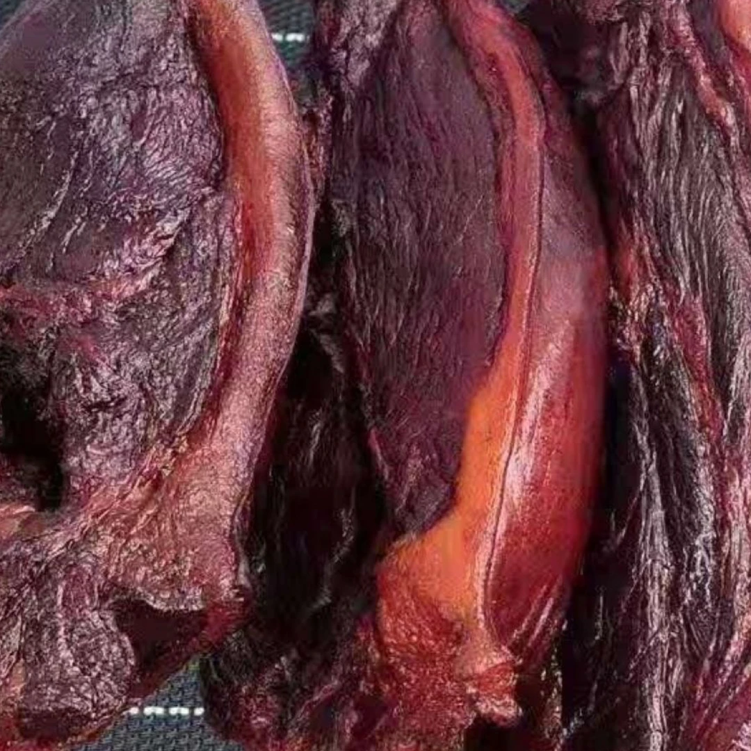 【现称腊佐敦直播｜】湖北农村柏树枝柴火烟熏腊佐敦肉恩施特产