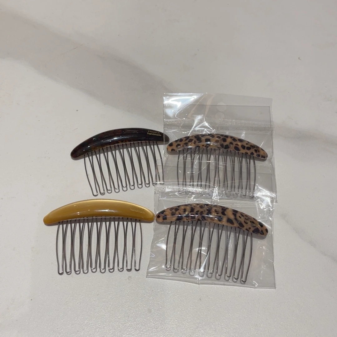 醋酸非金属鱼鱼四个插梳