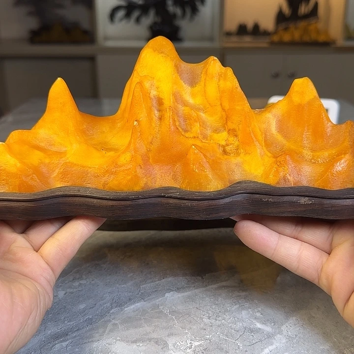 用***9奇石茶宠鱼缸文房摆件