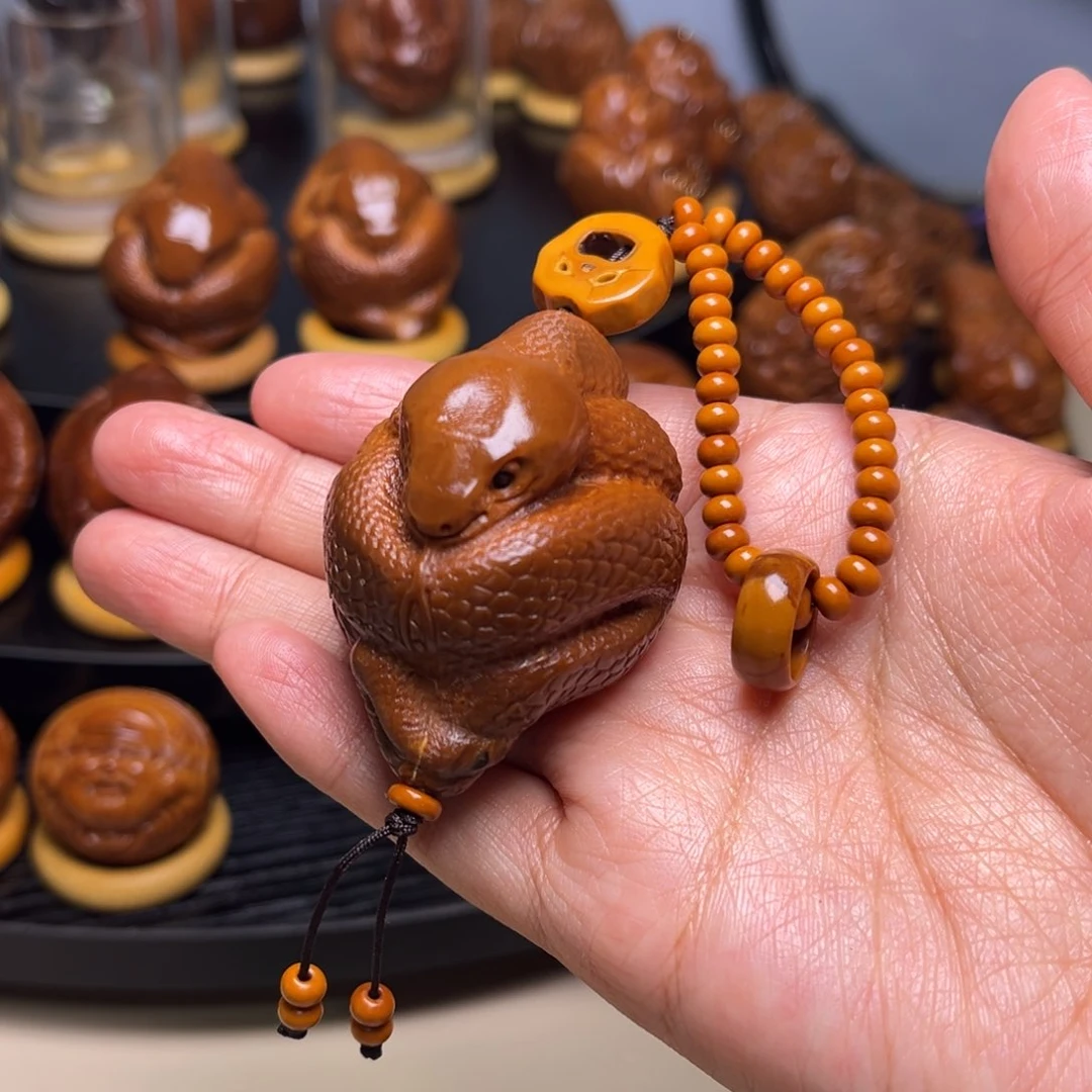 橄榄核手串/手链四零加精工蛇高端穿配