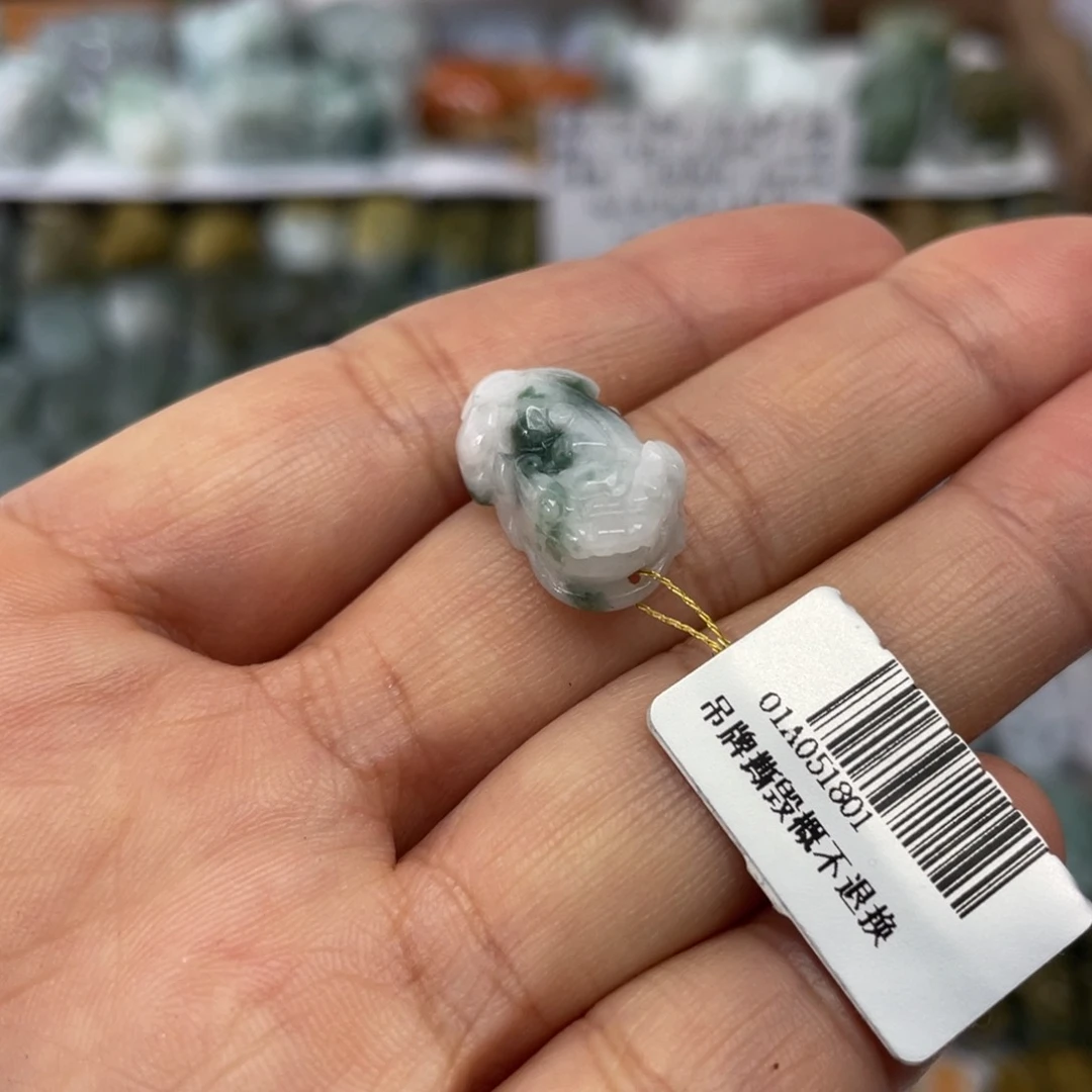 颈饰未镶嵌翡翠貔貅