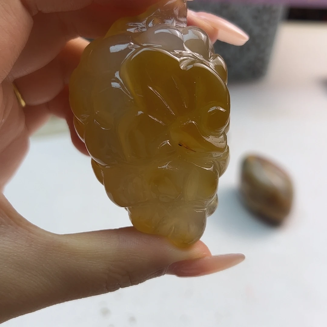 玛瑙/玉髓未镶嵌项链