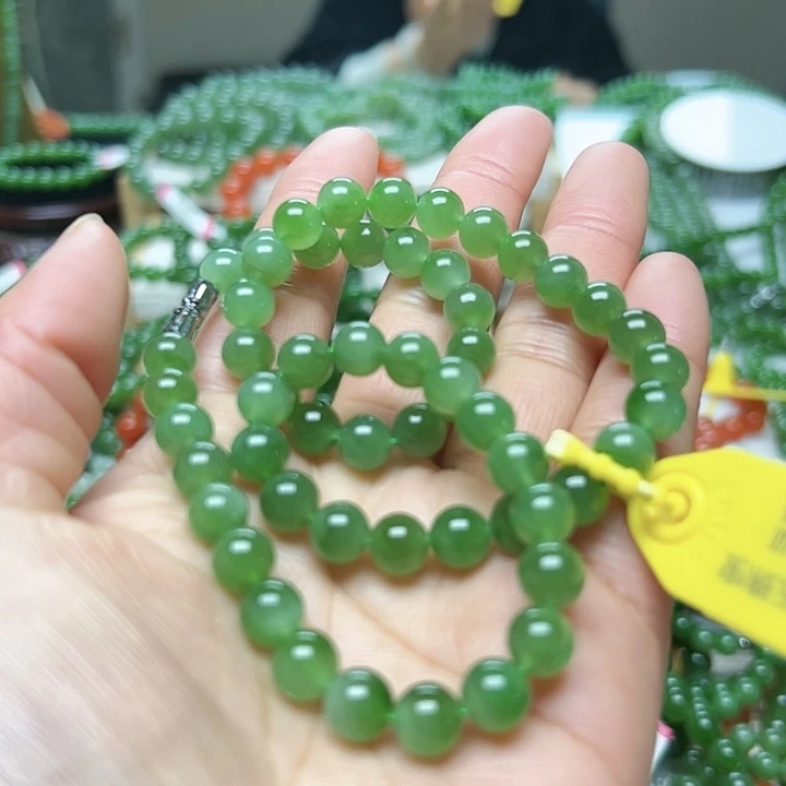 和田玉（碧玉）手串未镶嵌