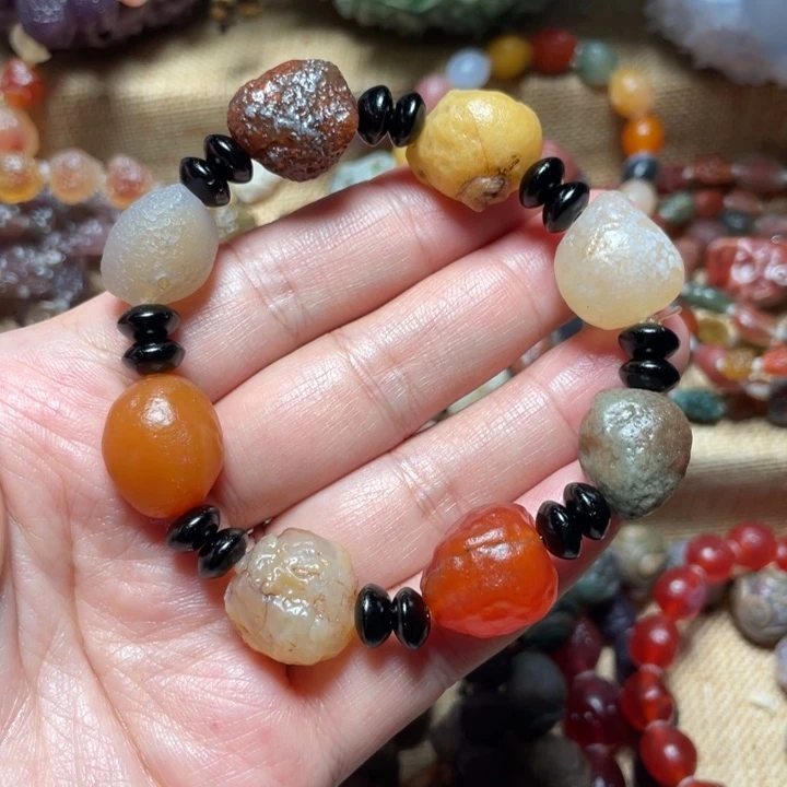 玛瑙/玉髓未镶嵌手链