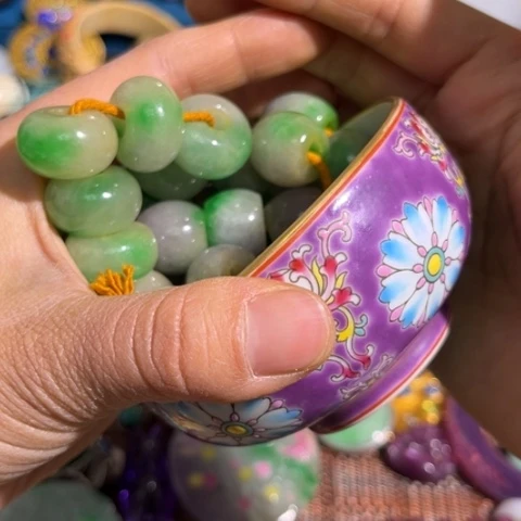 瓷片K*h精美好好看漂亮大器