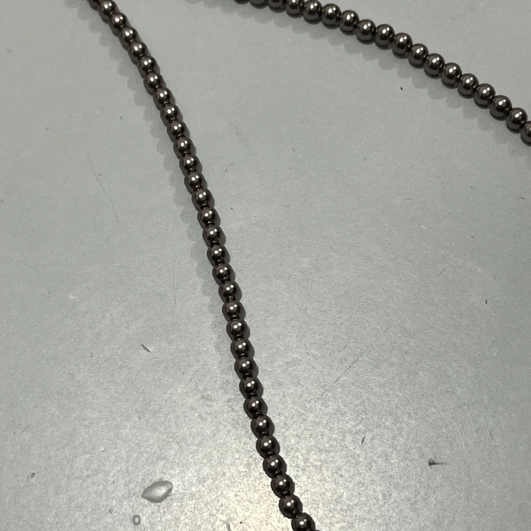 非金属仿珍珠项链 L983深啡金色鼻子款3m项链