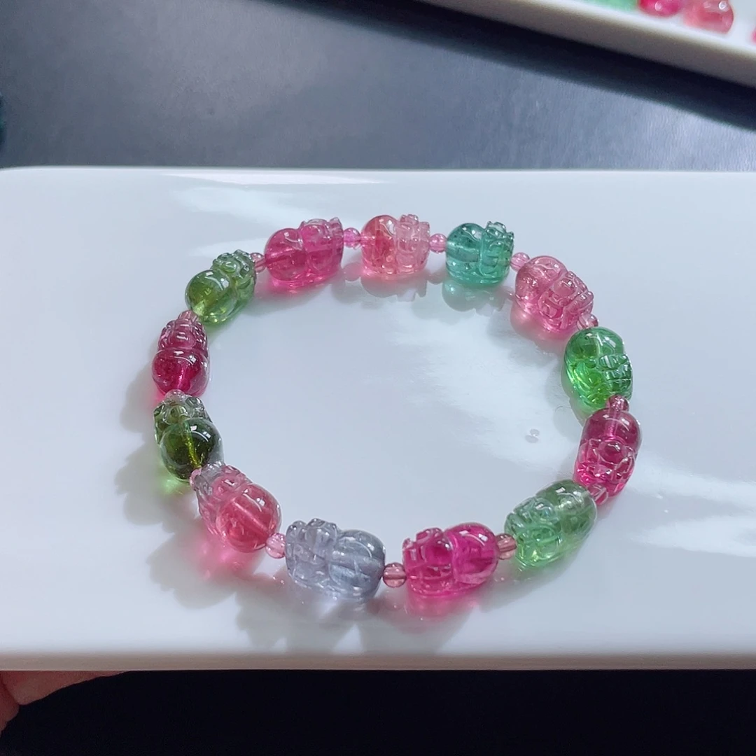 手链碧玺未镶嵌碧玺手链