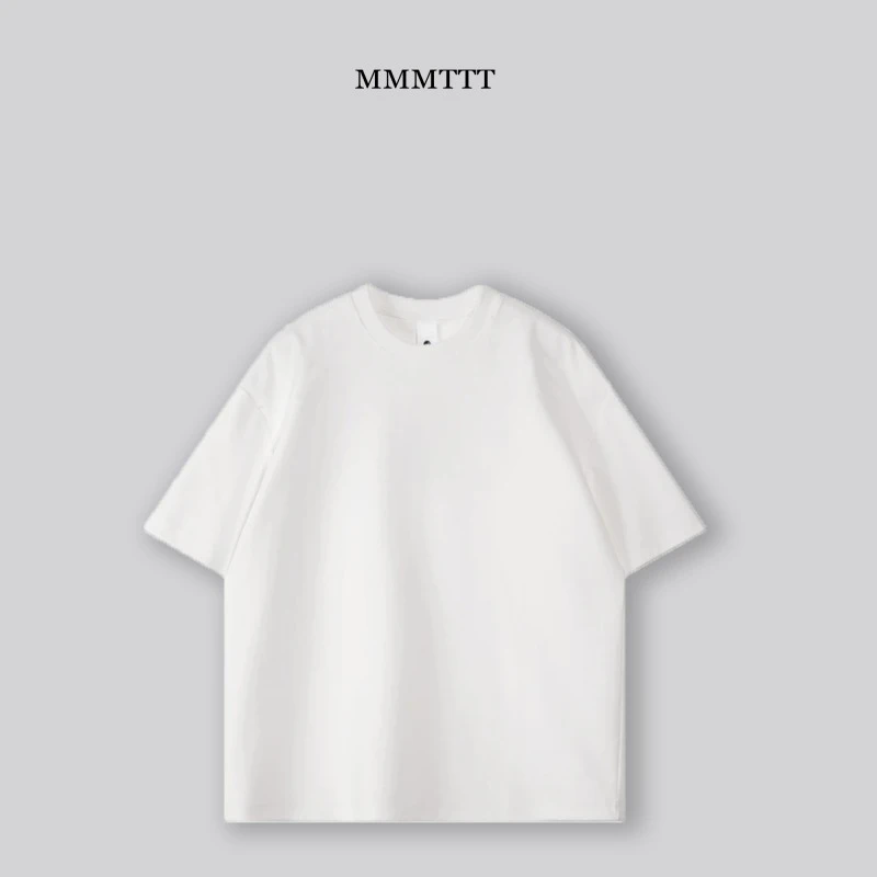 瘦瘦磐子[14号]D201- 彩绘巴黎 休闲宽松潮流印花时尚百搭圆领短