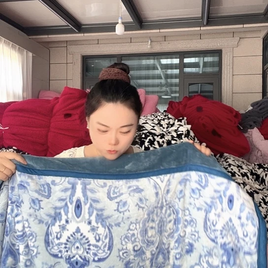 羊驼毛青花瓷150×200被子4斤