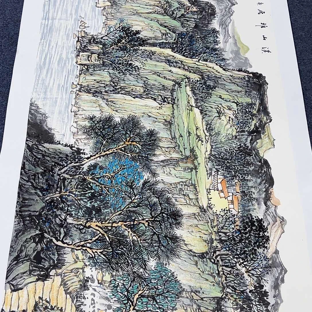 国画事事顺心如意万事如意万事