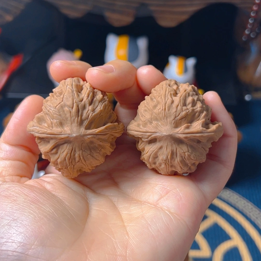 文玩核桃把件野狼39+