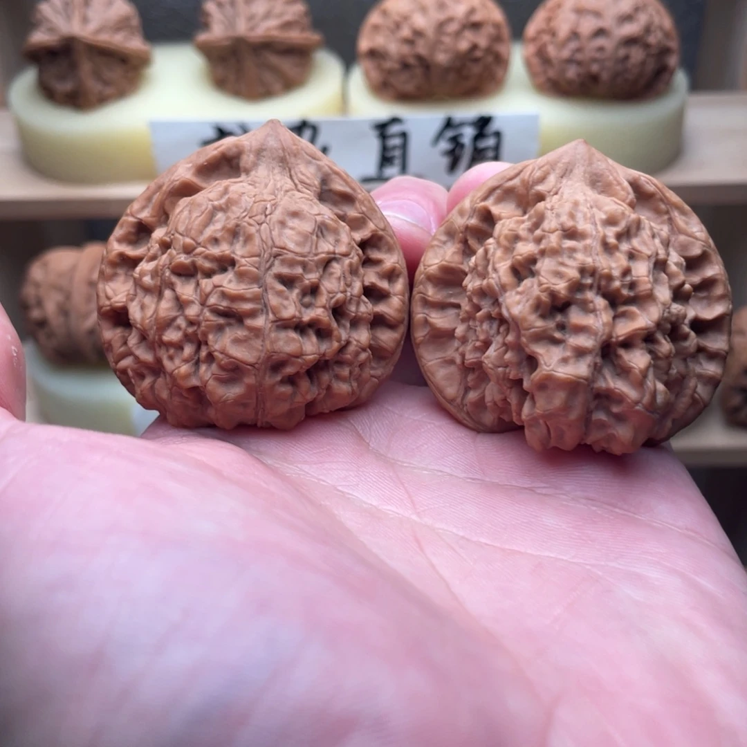 文玩核桃吊坠官帽44