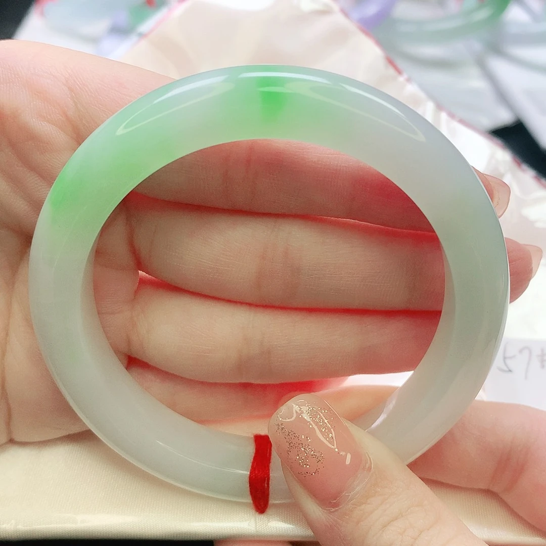 未镶嵌手镯翡翠缅甸天然A货翡翠 23