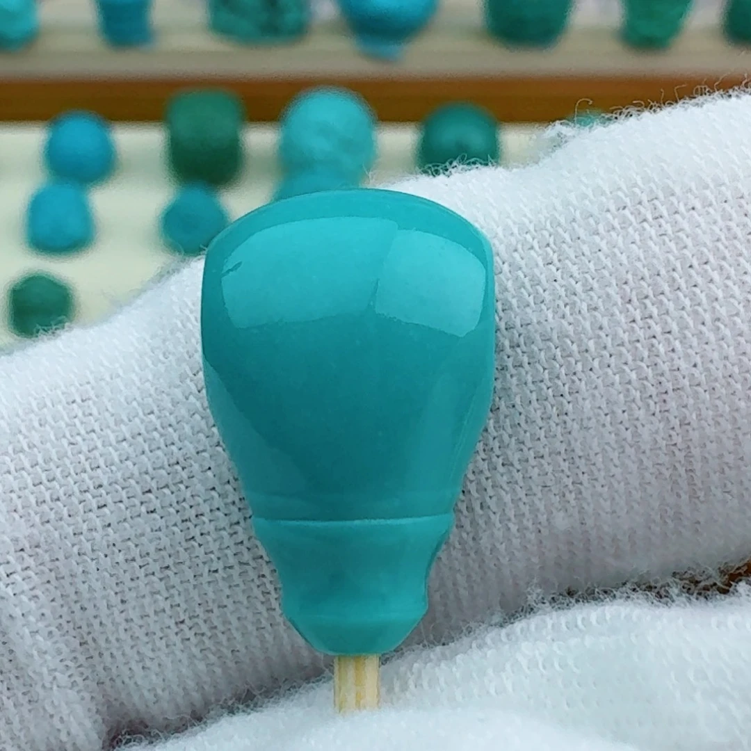 绿松石三通11未镶嵌