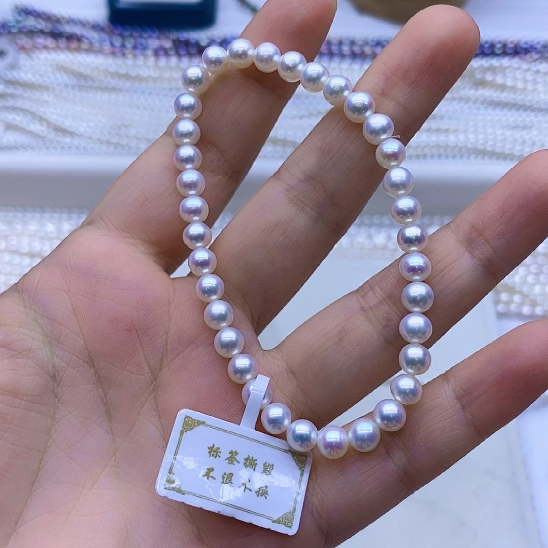 远***静淡水珍珠未镶嵌颈饰