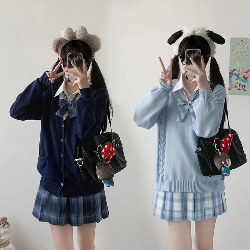 黑/白天鹅格裙+小松岛收腰衬衫小乔天鹅之梦印象格原创JK格裙双子