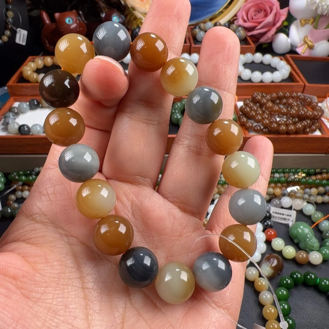 和田玉手链未镶嵌