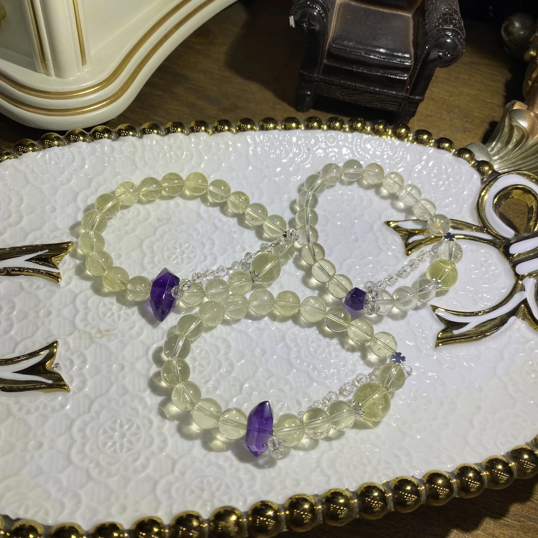 X20-天然黄水晶手串设计款单圈-多样性发其一