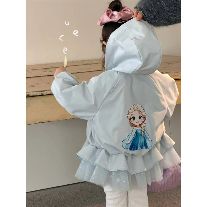 【爱莎战袍】釉兮·26春～女宝宝春装爱莎公主连帽外套K5833童装汉服）