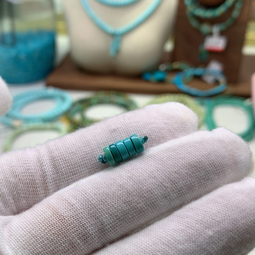 绿松石未镶嵌配饰