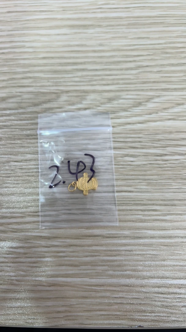 足金999 财神通孔