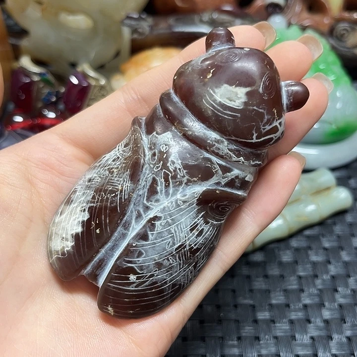 滴血莲花菩提把件